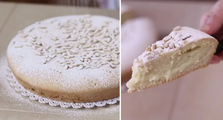 La famosa Torta Della Nonna, Una tarta rellena italiana