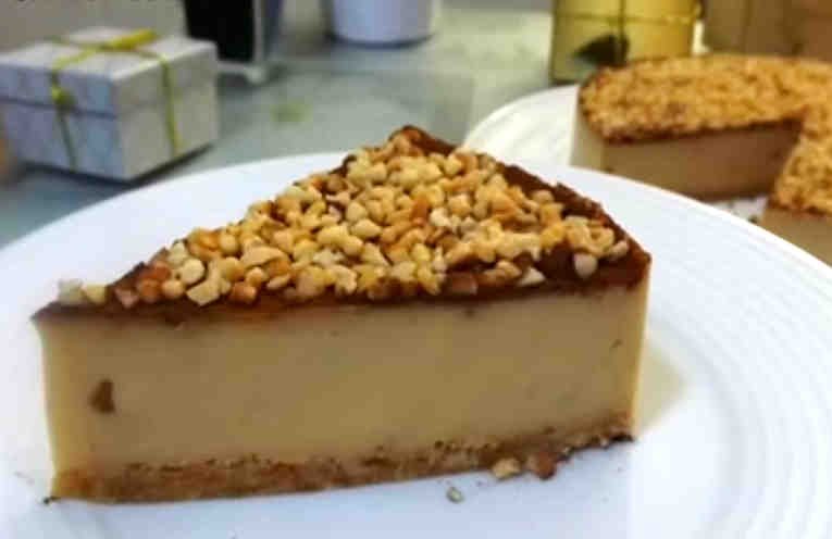 Tarta fría de turrón, rápida y fácil ¡Sin horno!