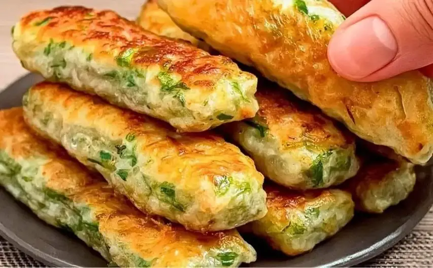 Rollos de Verduras al Horno con Queso