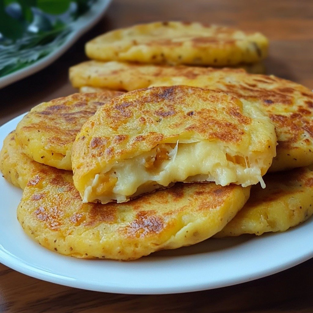 Tortitas de Papa y Queso