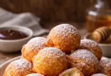 Buñuelos de viento esponjosos