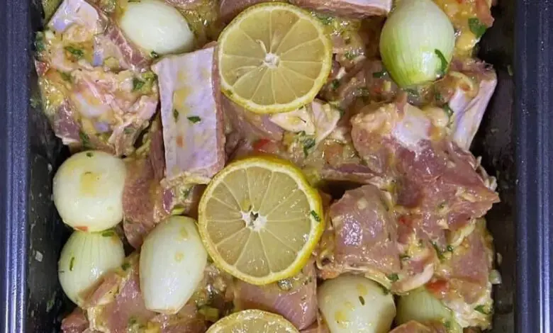 Cerdo Sazonado con Limón 1