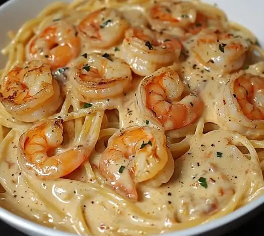 Espagueti con Camarones a la Crema – Una Receta para Enamorarse al Primer Bocado 1