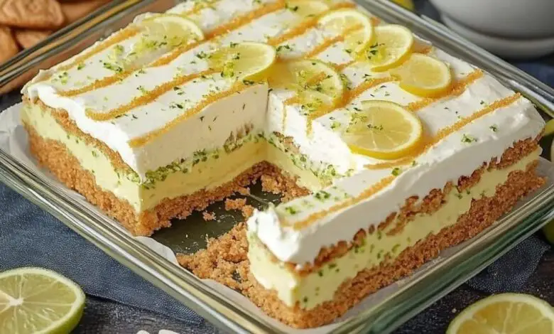 Pastel Frío de Limón (Sin Horno) 1