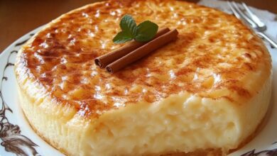 Tarta de Arroz con Leche 7