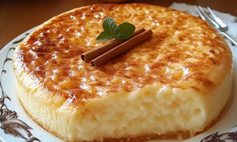 Tarta de Arroz con Leche 1