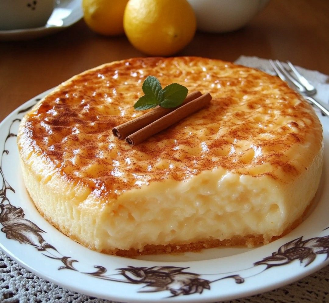 Tarta de Arroz con Leche