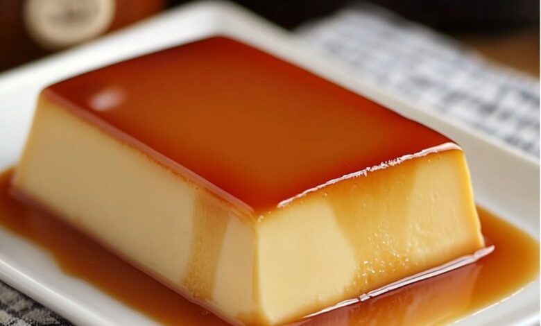 Flan de Maicena (sin huevo, sin horno y sin estrés) 1