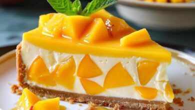 Pastel de Queso de Mango – El Rey Tropical de los Postres 6