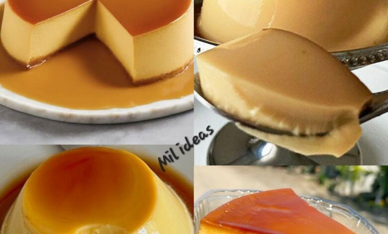 Flan Napolitano – El Postre que Derrite Corazones 🍮💘 1
