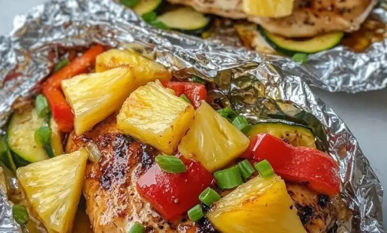 Pollo Teriyaki con Piña 1