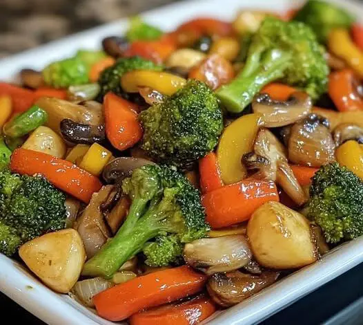Verduras Salteadas con Mantequilla de Ajo 1