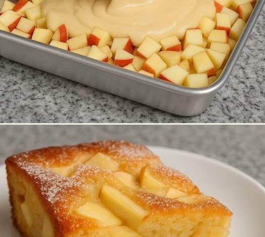 Bizcocho de Manzana Esponjoso y Delicioso 1