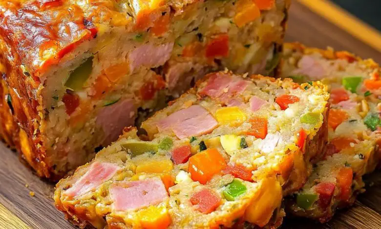 Pastel de Verduras y Jamón: ¡Una Sensación Culinaria! 1