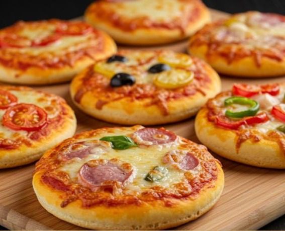 MINI PIZZAS CASERAS 1