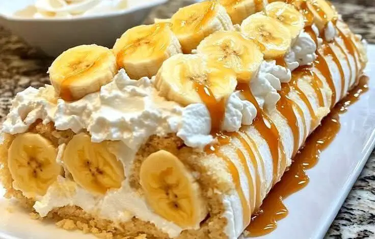 Banana Caramel Roulade – Arrollado de Banana y Caramelo 1