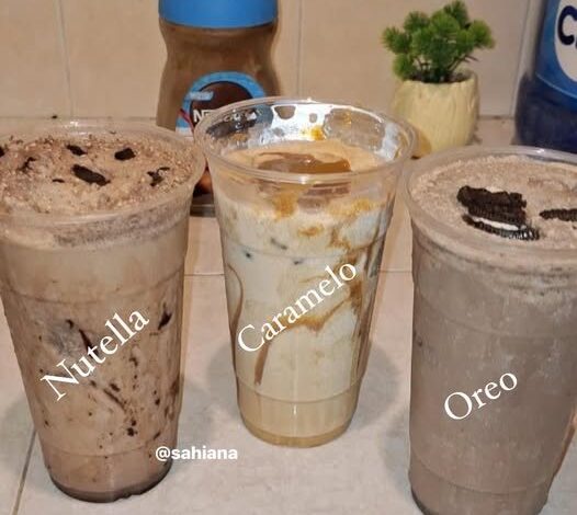 FRAPPÉ DE NUTELLA CON OREO 1