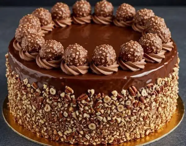 Pastel Ferrero Rocher 1