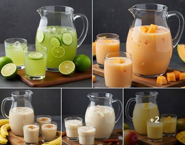 6 AGUAS FRESCAS CASERAS Y DELICIOSAS 1