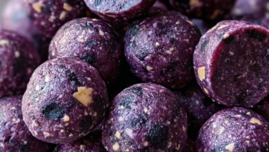 Bocaditos de Arándano y Mantequilla de Maní 12