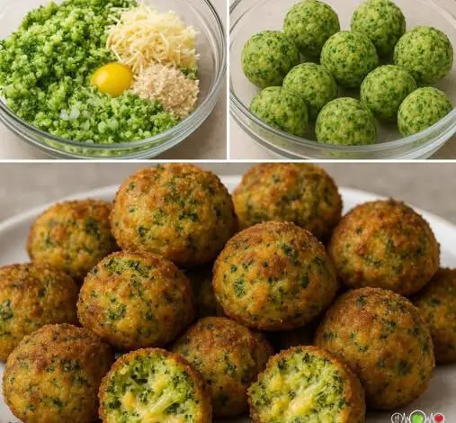 Albóndigas de Brócoli y Queso 1