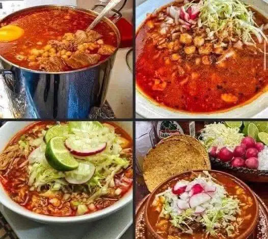 POZOLE ROJO RECETA 1