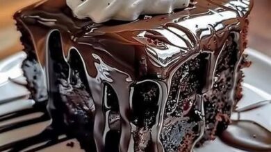 Pastel de Chocolate Caliente con Fudge 7