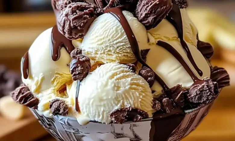 Helado Casero estilo Moose Tracks 1