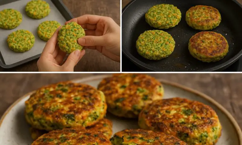 Tortitas de Verduras con Queso 1