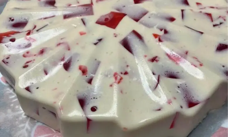 Gelatina de Fresa y Tres Leches 1