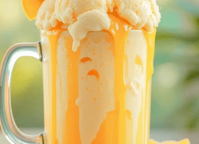 SUMMER MANGO COCONUT FLOAT MILKSHAKE 1