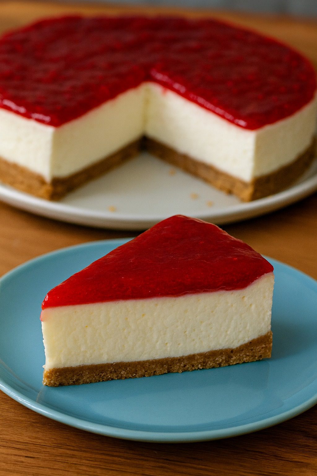 Tarta de Queso y Fresa