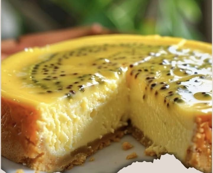 CHEESECAKE DE MARACUYÁ (SIN HORNO)