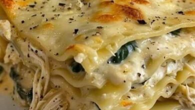 Lasaña Cremosa con Pollo y Espinacas 5