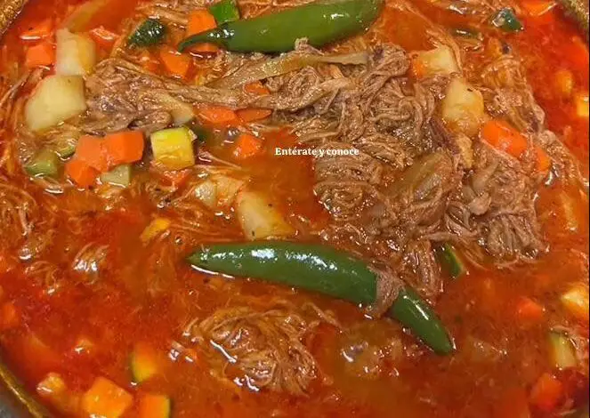 Deshebrado de Res Estilo Casero 1