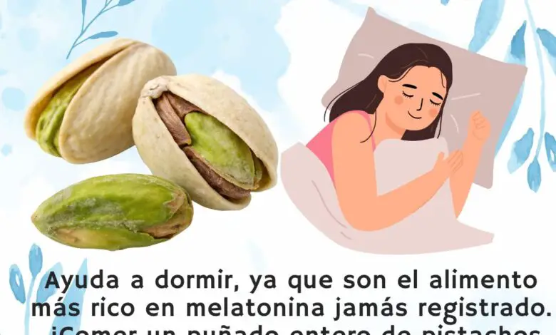 Comer solo 2 pistachos antes de dormir: el pequeño secreto para descansar mejor 1