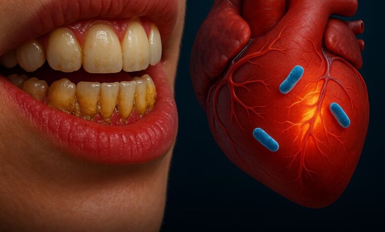 Bacterias de la placa dental encontradas en los corazones de pacientes con infarto 1