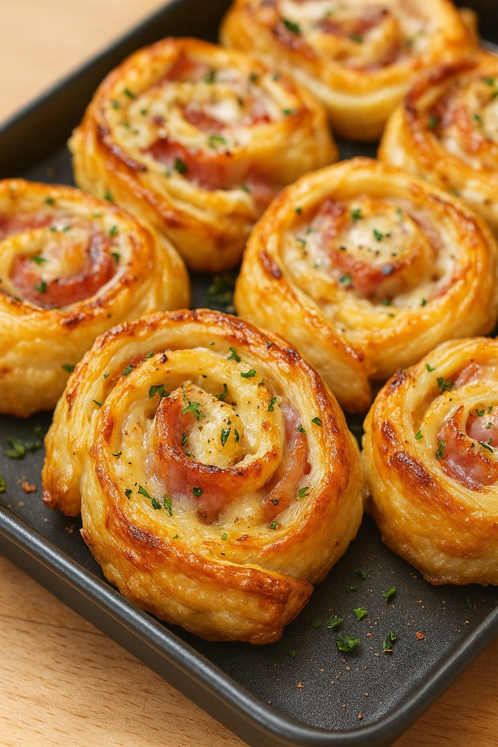 Molinetes de Jamón y Queso