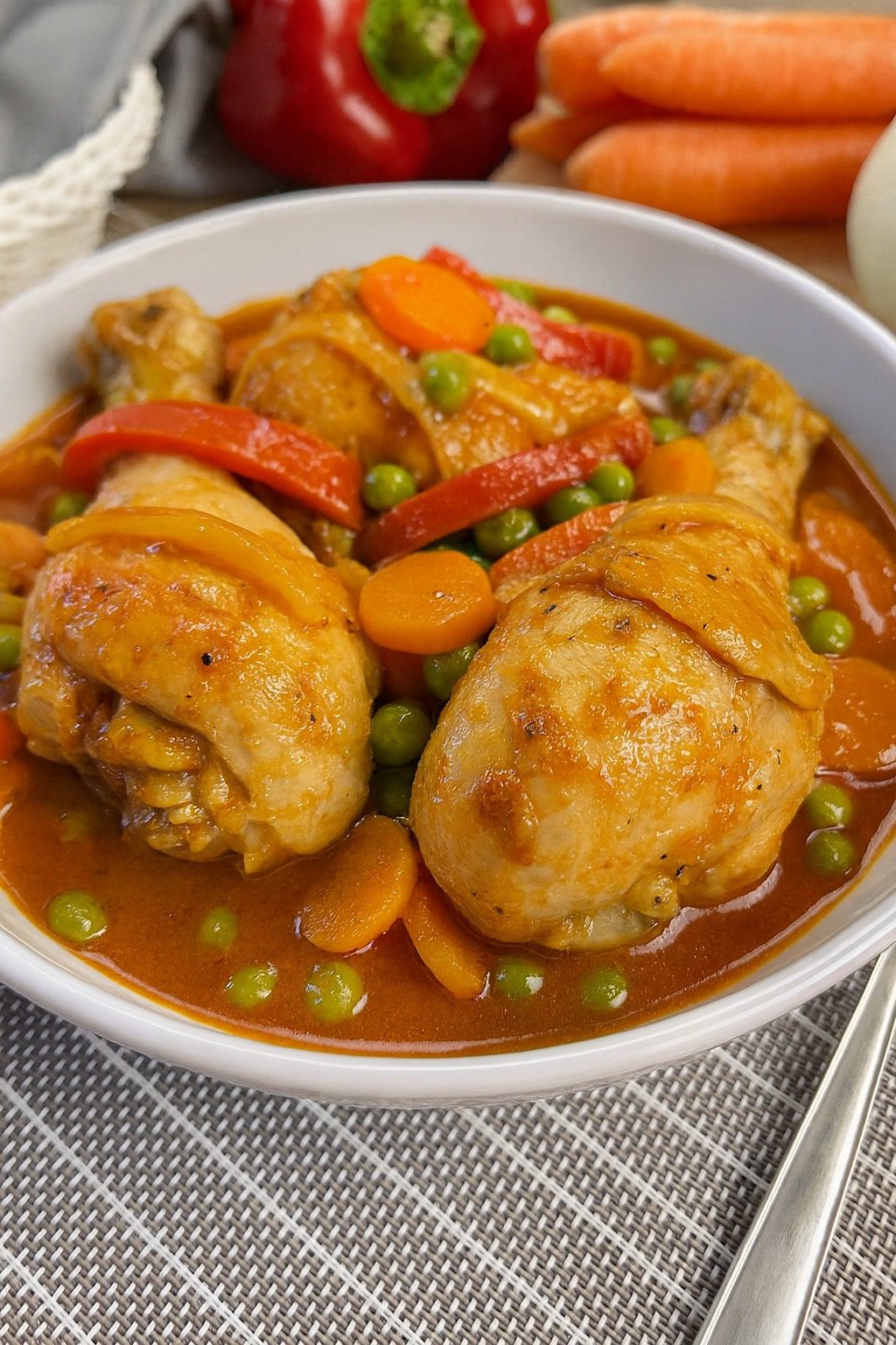 Guiso de Pollo a la Jardinera