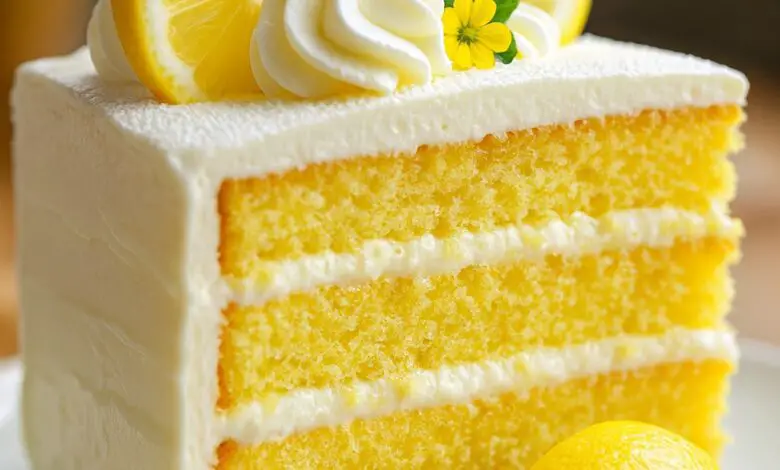 Pastel de Limón Muy Fácil 1