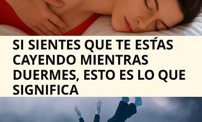 Si sientes que te estás cayendo cuando estás durmiendo, esto es lo que significa 1