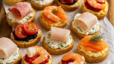Canapés Rápidos: Los Bocaditos Más Fáciles, Elegantes y Deliciosos 2