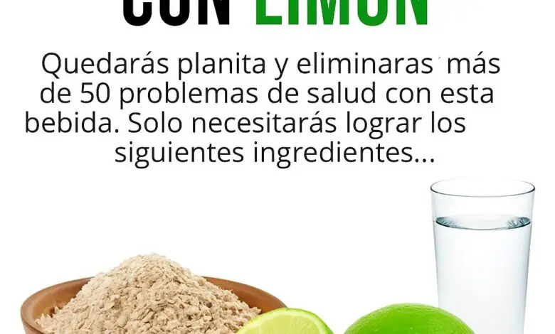 Los beneficios del agua de avena con limón que no conocías 1