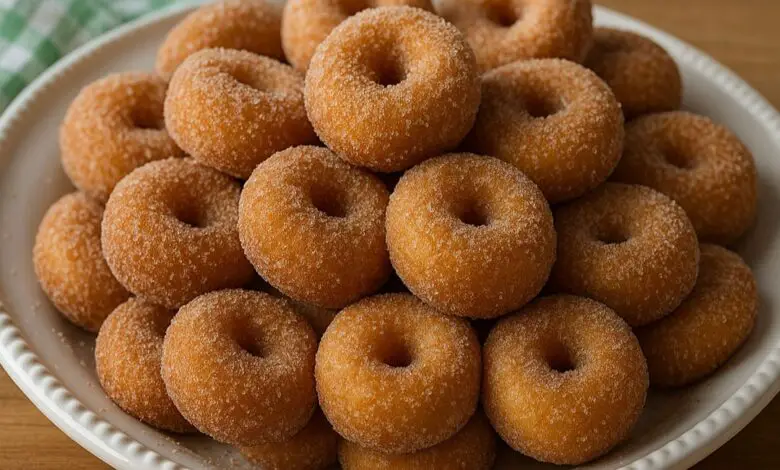 DONITAS DE AZÚCAR Y CANELA 1