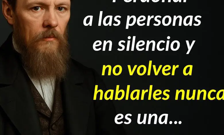 Dostoyevski: Perdonar en silencio… y alejarse para siempre 1