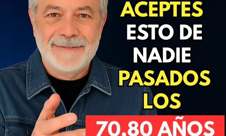 Pasados los 70 años, nunca permitas que nadie te haga esto 1