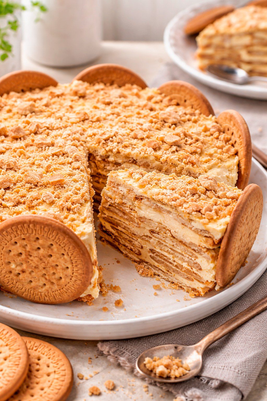 TARTA DE GALLETAS PORTUGUESA (BOLO DE BOLACHA)