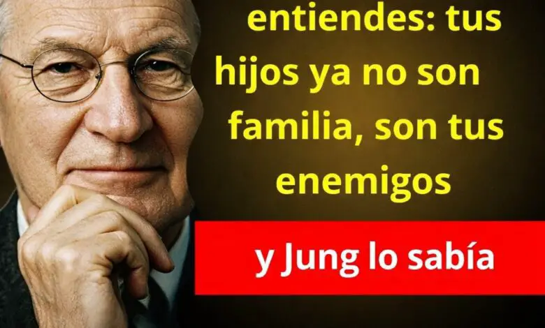 Carl Jung advertía: En la vejez, tus hijos pueden convertirse en tus enemigos 1