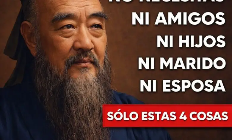 4 principios de Confucio que harán feliz la vejez 1