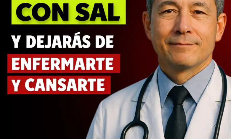 Lava esta zona con sal y las enfermedades desaparecerán. Método natural para fortalecer la salud. 1